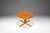 Dyrlund Mid-Century Danish Modern Petite Pedestal Coffee Table in White Oak by Dyrlund, Denmark, C. 1960s For Sale - Image 4 of 18
