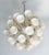 Italian 21st Century Nova Cream Murano Pebble Sputnik Chandelier by Fabio LTD For Sale - Image 3 of 8