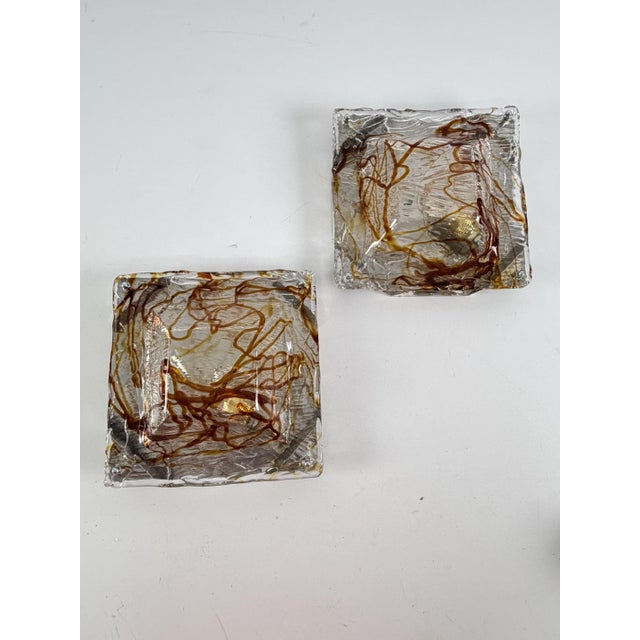 Murano Glass Wall Lamps, 1970s, Set of 2 For Sale - Image 13 of 18