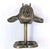 Cast Brass Elephant Head Wall Mount Coat Purse Hook Hanger India Boho For Sale - Image 4 of 8