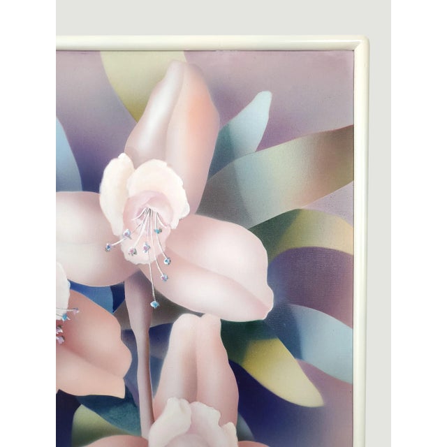 1985 Painting by Libertad Gomez For Sale - Image 9 of 12
