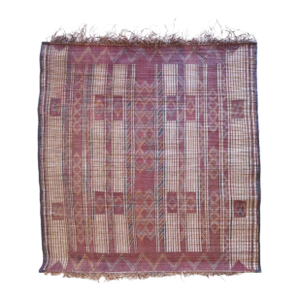 Small Nomadic Tuareg Mat - 4.11 X 4.6 Ft