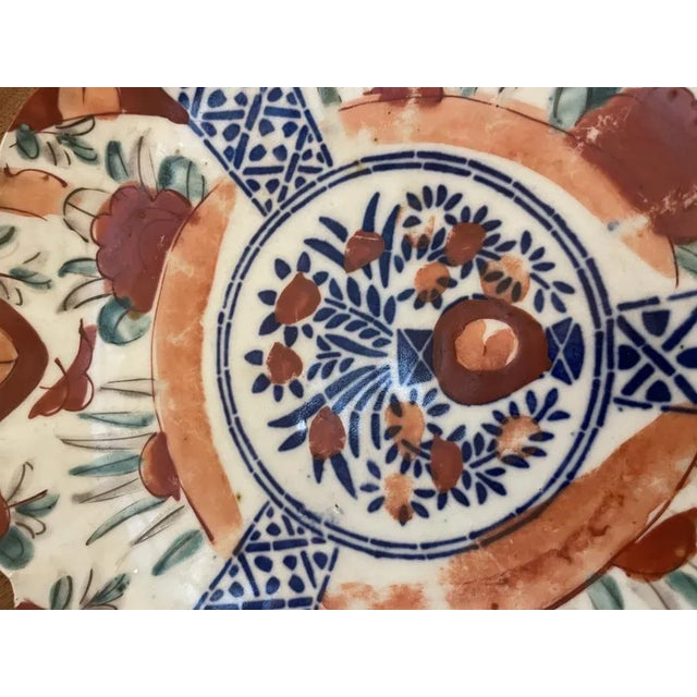 Late 19th Century 19th Century Japanes Imari Plates, 1880s, Set of 2 For Sale - Image 5 of 10