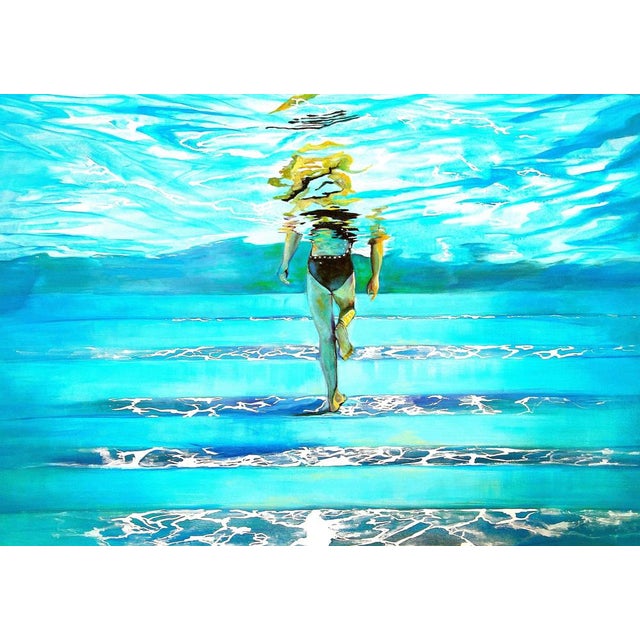 Maude OVIZE Escape, 2021 Silkscreen print signed and numbered by the artist. Random numbering between 1 and 30/30....