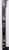 20th Century Chinoiserie Black & White Painted Tole Mirror For Sale - Image 4 of 9