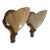 1930s Art Deco Wall Sconces With Batwing Slip Shades - a Pair For Sale
