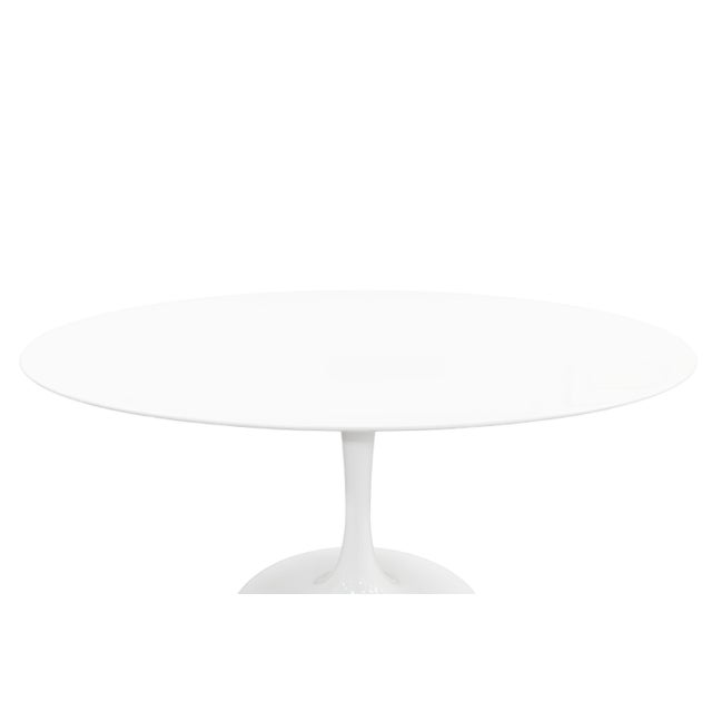 Sleek and sculptural, this 60-inch oval dining table by Modway embodies iconic mid-century modern design with a fresh,...