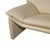 Lauser Atlanta Leather Three-Seater Beige Cream Sofa Couch For Sale - Image 4 of 13