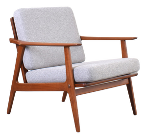 Mid-Century Modern Danish Teak Lounge Chair, 1960s
