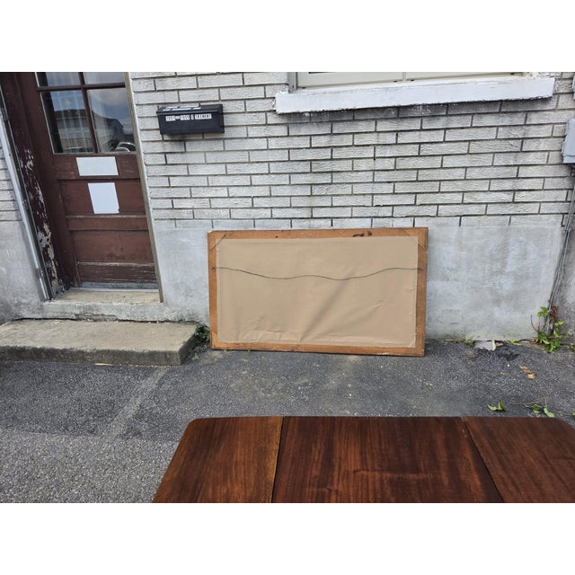 Mid Twenty Century Heavily Carved Wall Fireplace Mirror. For Sale - Image 10 of 10