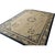 Textile 1920s Beige Ground MedallionTraditional Motif Knotted Antique Chinese Peking Wool Rug For Sale - Image 7 of 7