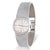 1970s Rolex Precision 2644 Vintage 1971 Silver Dial 18k White Gold Mesh Bracelet Watch For Sale In Miami - Image 6 of 12
