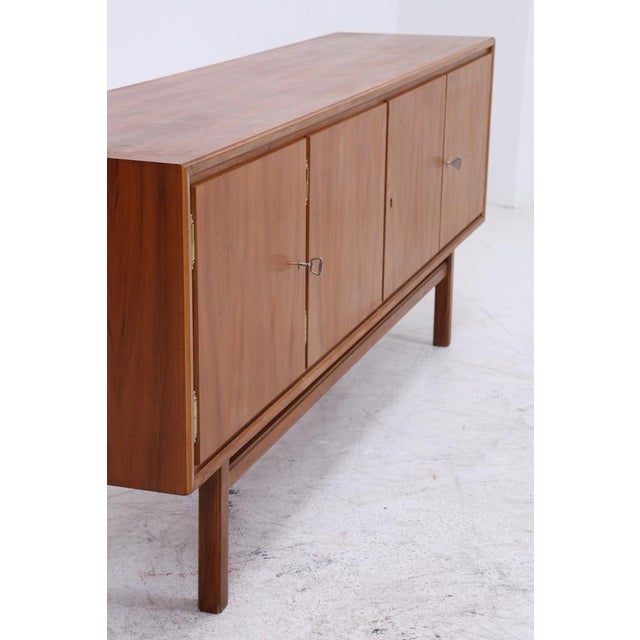 Mid-Century Walnut Sideboard with Bar Compartment, 1960s For Sale - Image 13 of 17