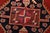 Red Caucasian Runner 4′ X 11′ Red Wool Vintage Tribal Hand-Knotted Oriental Rug For Sale - Image 8 of 15