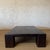 French Provincial Large Reclaimed Fir Pine Beam XL Coffee Table in Dark Walnut For Sale - Image 3 of 14