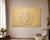 Yellow Atelier Aria Lumae Wilhelm Zahn Style Pompeian Medusa Gorgoneion Trompe lOeil Relief Fine Art Gallery Board Print 30 X 20 For Sale - Image 8 of 18