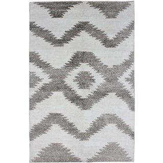 Aara Rugs Inc. Hand Knotted Bamboo Rug - 9′ × 12′ For Sale
