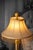 Vintage Hollywood Regency Cast Iron Table Lamp With Beaded Fringe Shade & Dual Tassels – 38” Tall For Sale - Image 10 of 12