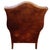 2010s Vintage Zagaroli Chesterfield Hairy Claws Wingback Leather Chair & Ottoman For Sale - Image 5 of 12