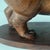 Vintage Hippo Sculpture in Wood For Sale - Image 4 of 10