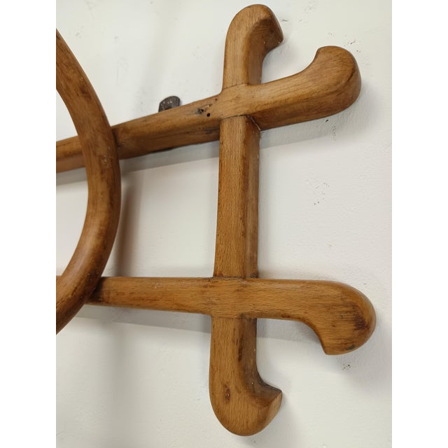 Wall-Mounted Coat Rack from Thonet, 1890s For Sale - Image 11 of 15