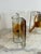 Brown Large Mid-Century Murano Glass Wall Lamps, 1960s, Set of 3 For Sale - Image 8 of 15