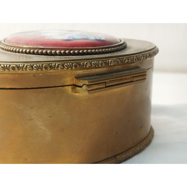 Bronze and Enamel Box, 19th Century For Sale - Image 5 of 14