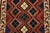 2000 - 2009 Qashqai Rug 3’8” X 6’7” Red Wool Vintage Tribal Hand-Knotted Oriental Carpet For Sale - Image 5 of 13