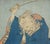 18th Century Kabuki Actor in Blue Kimono - Original Woodblock Print by Suzuki Harunobu For Sale - Image 5 of 7
