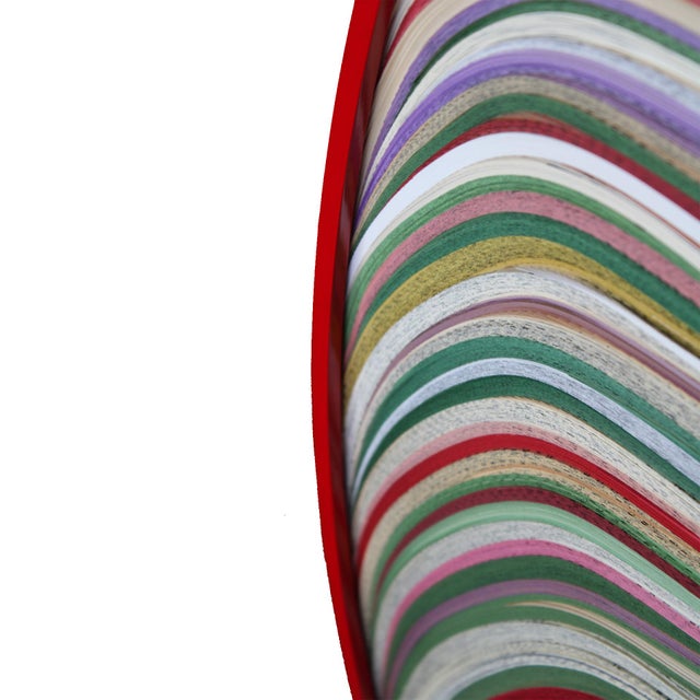 Javier Velarde, Boooks and Topographies N56 Wall Sculpture, 2025, Dyed Paper For Sale - Image 3 of 9