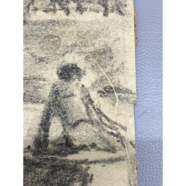 1930s Henry Ives Cobb Jr. Charcoal Drawing of Central Park For Sale - Image 9 of 11