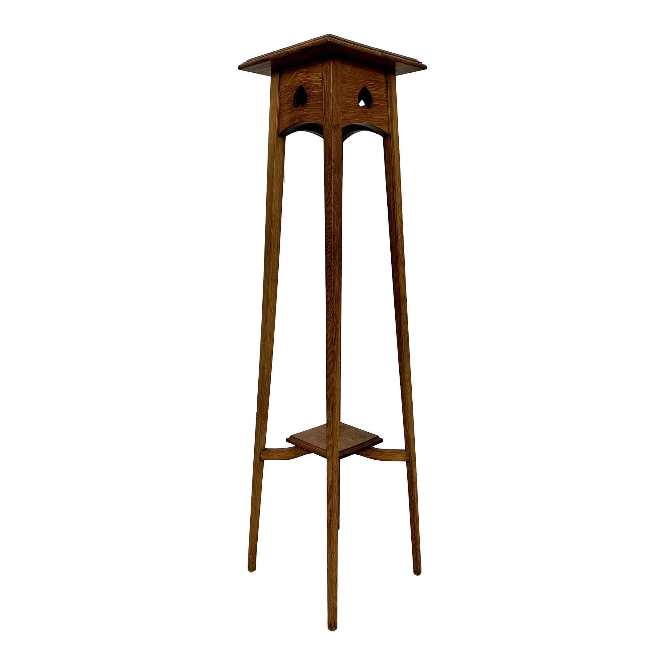 Arts and Crafts Plant Stand | Chairish