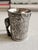 Metal Vintage German 95% Pewter Moose Match and Toothpick Holder For Sale - Image 7 of 12