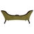 Metal 19th Century English Victorian Mahogany Spoon-Back Settee For Sale - Image 7 of 12