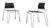 Rubber Band Chairs by Tom Dixon, 1990s, Set of 2 For Sale