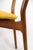 Danish Teak & Yellow Fabric Dining Chairs, 1960, Set of 4 For Sale - Image 3 of 17