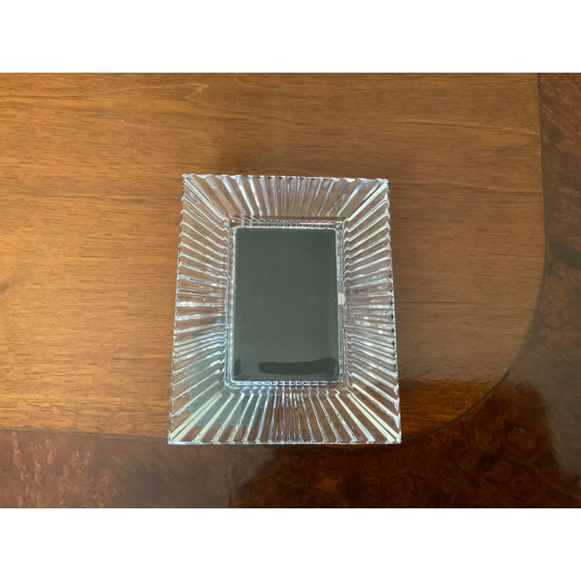 Glass Contemporary Style Waterford Picture Frame For Sale - Image 7 of 7