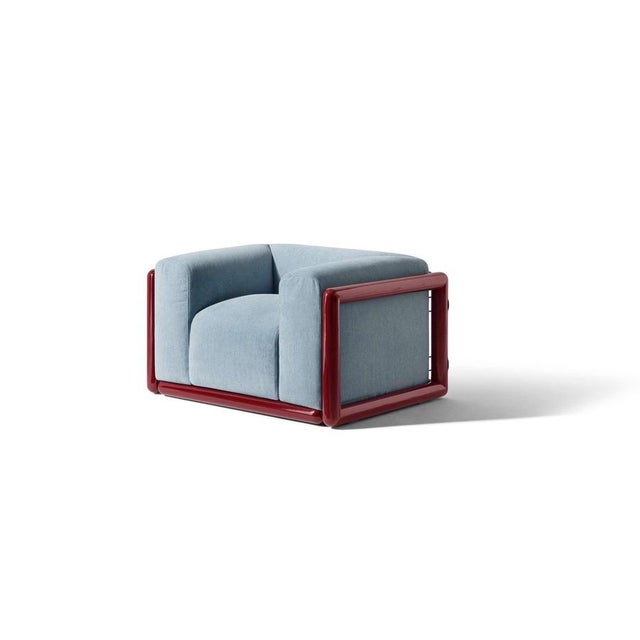 Mid-Century Cornaro Armchair by Carlo Scarpa for Cassina For Sale - Image 3 of 12