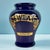 Ceramic Antique English Victorian Royal Doulton Belway Scotch MIX Cobalt Blue Tobacco Jar Vase For Sale - Image 7 of 7