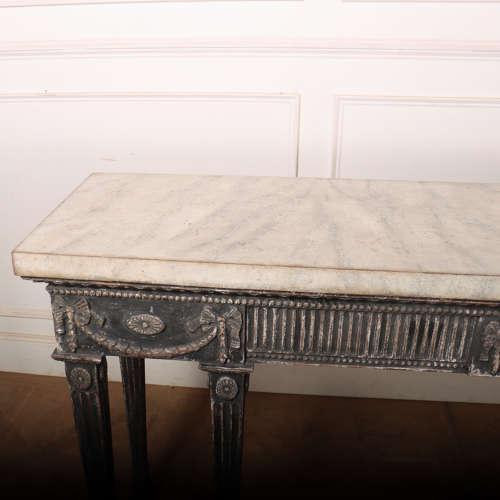 English Painted Console Table, 1920s For Sale - Image 10 of 13
