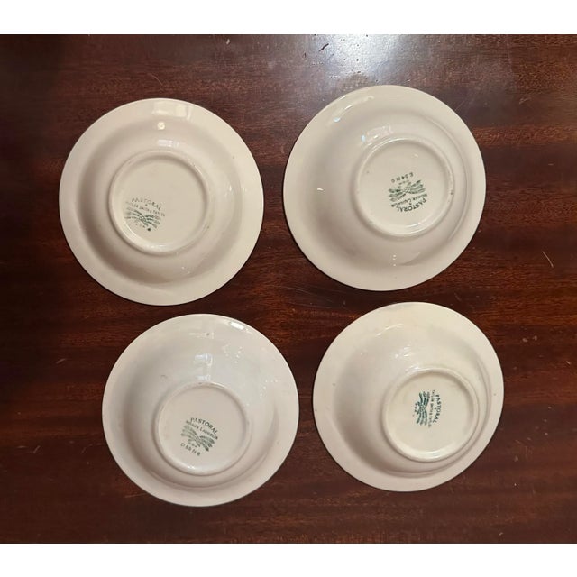 Traditional Vintage Homer Laughlin Small Bowls - Set of 4 For Sale - Image 3 of 4