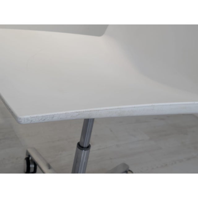 Italian White Swivel Chairs Arper from the Catifa Series For Sale - Image 11 of 18