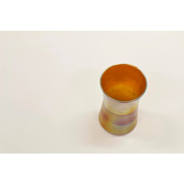 First Quarter 20th Century Louis Comfort Tiffany Iridescent Little Vase, 1890s For Sale - Image 3 of 5