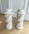 1980s 1988 Bon Art Michael Taylor Style Spiral Plaster Candlesticks, a Pair For Sale - Image 5 of 11