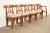 Kindel Furniture Kindel Furniture Regency Solid Cherry Wood Klismos Dining Chairs, Set of Five For Sale - Image 4 of 15