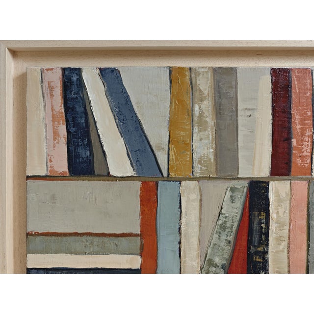 Affinités Littéraires, Contemporary Oil Painting, Framed by Sophie Dumont For Sale - Image 4 of 9