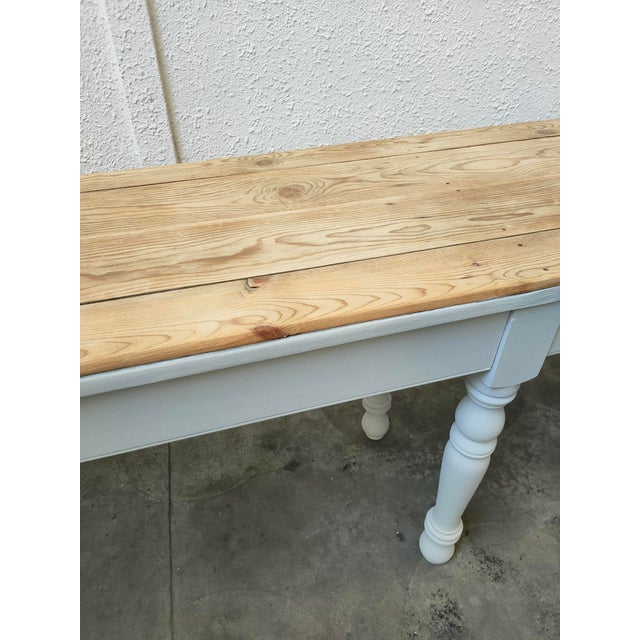 Beige Mid-Century Tailor's Table, 1970s For Sale - Image 8 of 10