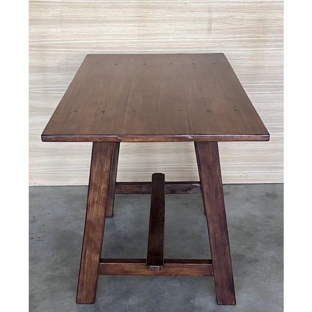 Late 19th Century Spanish Baroque Side Table, 1890 For Sale - Image 5 of 11