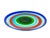 Glass Vintage Murano Glass Plate by Berit Johansson for Salviati, 1991 For Sale - Image 7 of 12