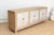 Long Rustic Chic Bleached and Whitewashed Asian Sideboard For Sale - Image 10 of 11